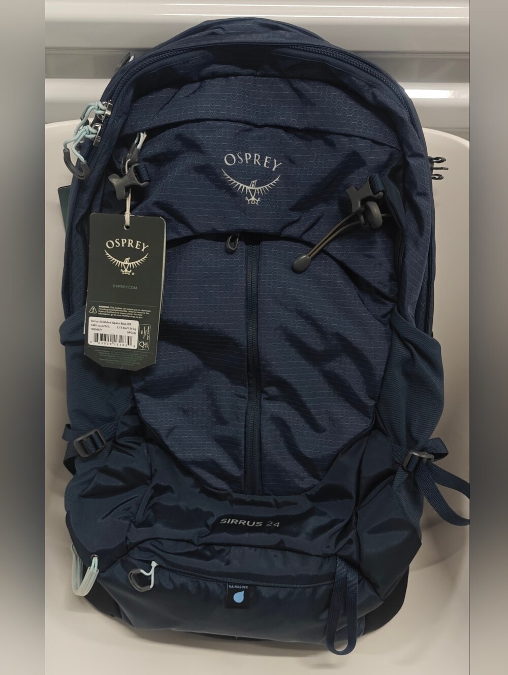 NEW Osprey Sirrus 24 Hiking Vented Frame 24L Backpack Muted Space Blue Womens